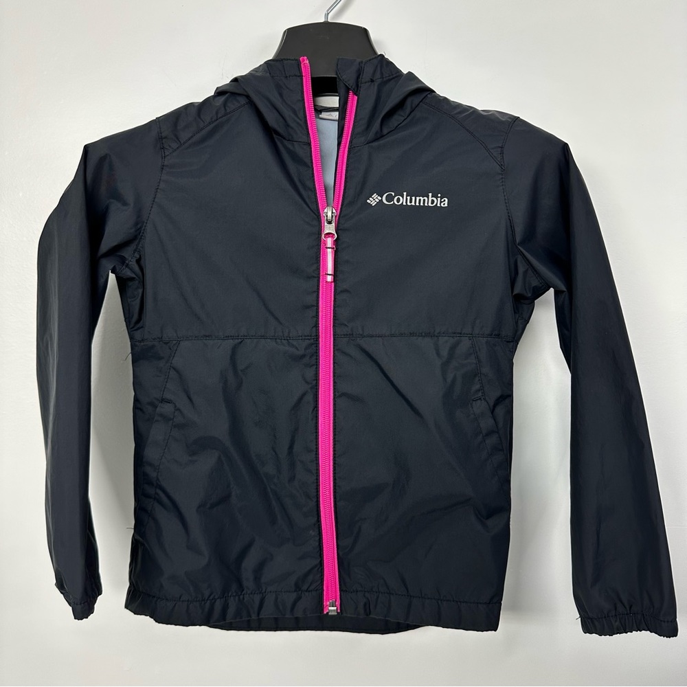 Columbia windbreaker jacket Size: XXS (4-5) Black